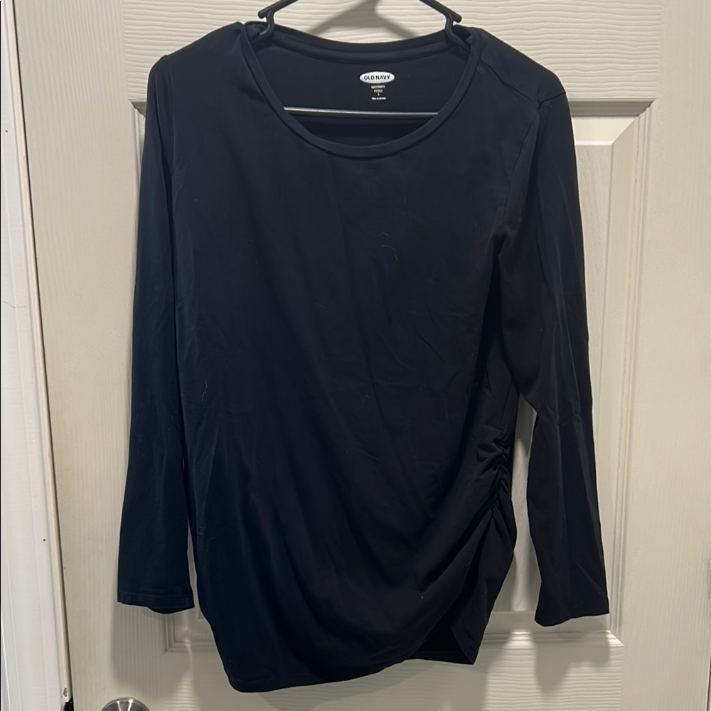 Black Women's Maternity Top